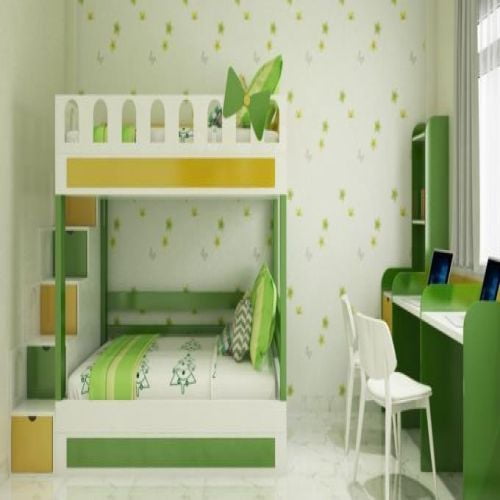 15 mẫu thiết kế phòng ngủ chung cho bé trai và bé gái siêu đẹp
